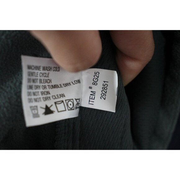 Orvis Mens Medium Fleece Lined Polyester Embroidered Full Zip Jacket B953 - Picture 5 of 6